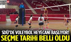 SDÜ’de Voleybol Heyecanı Başlıyor! Seçme Tarihi Belli Oldu