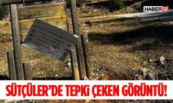 Sütçüler’de Tepki Çeken Görüntü!