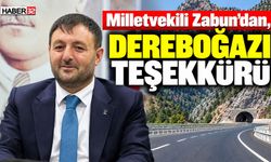 Zabun'dan, Dereboğazı Teşekkürü