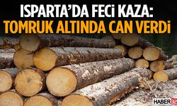 Isparta’da Feci Kaza: Tomruk Altında Can Verdi