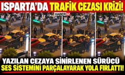 Ceza Kesilince, Ortalık Karıştı: Ses Sistemini Parçaladı!