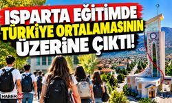 Isparta, Eğitimde Türkiye Ortalamasını Geçti!