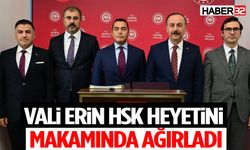 Vali Erin, Hsk Genel Sekreteri Uğuz’u Ağırladı