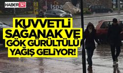 Kuvvetli Sağanak Ve Gök Gürültülü Yağış Geliyor!
