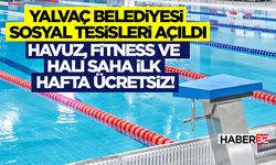 Yalvaç Belediyesi Sosyal Tesisleri Açıldı