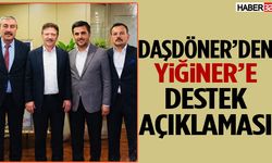 Daşdöner’den Yiğiner’e Destek Açıklaması