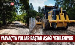Yalvaç’ta Yollar Baştan Aşağı Yenileniyor