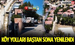 Köy Yolları Baştan Sona Yenilendi
