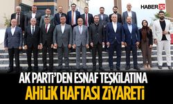 Ak Parti’den Esnaf Teşkilatına  Ahilik Haftası ziyareti