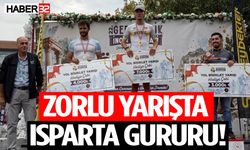 Zorlu Yarışta Isparta Gururu! Genç Sporcular Kürsüde