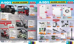 A101 22-28 Ekim Aktüel Kataloğu! Televizyondan Elektrikli Mopede Dikkat Çeken Fiyatlar