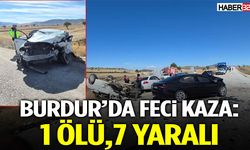 Burdur’da Feci Kaza: 1 Ölü, 7 Yaralı