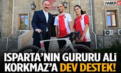 Isparta’nın Gururu Ali Korkmaz’a Dev Destek!
