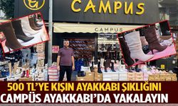 500 TL’ye Kışın Ayakkabı Şıklığı: Campüs Ayakkabı’da!