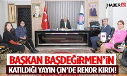 Başkan Başdeğirmen’in Katıldığı Yayın Çin’de Rekor Kırdı!