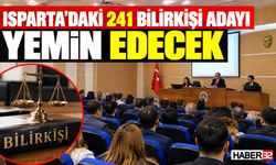 Isparta'daki 241 Bilirkişi Adayı Yemin Edecek