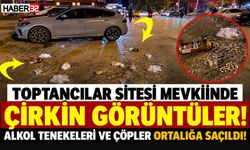 Çirkin Görüntüler! O Bölgede Ortalık Çöplüğe Döndü!