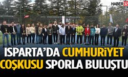 Isparta’da Cumhuriyet Coşkusu Sporla Buluştu