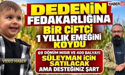 Küçük Süleyman’a Bir Destekte Çiftçiden Geldi