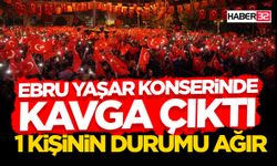 Isparta’da Ebru Yaşar Konserinde Kavga Çıktı
