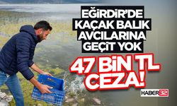 Yasaklı Balık Taşıyan Şahsa 47 Bin TL Cezası!