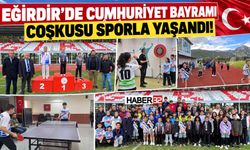 Eğirdir'de Cumhuriyet Coşkusu Sporla Yaşandı!