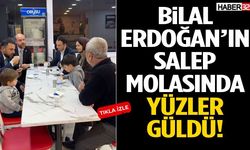 Bilal Erdoğan’ın Salep Molasında Yüzler Güldü!