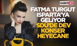 Fatma Turgut Isparta’ya Geliyor: SDÜ’de Dev Konser Heyecanı!