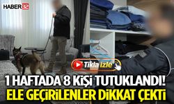 Isparta’da 1 Haftada 8 Kişi Tutuklandı! Ele Geçirilenler Dikkat Çekti