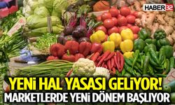 Yeni Hal Yasası Geliyor!
