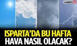Isparta’da Hafta Boyunca Hava Nasıl Olacak?