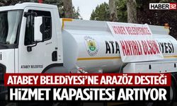Atabey Belediyesi’ne Arazöz Desteği