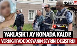 Yaklaşık 1 Ay Komada Kaldı! Verdiği İfade Dosyanın Seyrini Değiştirdi
