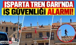 Isparta Tren Garı'nda İş Güvenliği Alarmı!