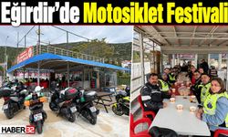 Eğirdir’de 1.Motosiklet Festivali