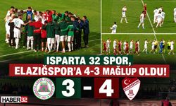 Isparta 32 Spor, Elazığspor’a 4-3 Mağlup Oldu!