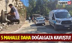 5 Mahalle Daha Doğalgaza Kavuştu!