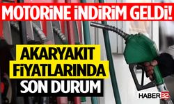 Motorine indirim geldi! Akaryakıt fiyatlarında son durum