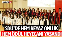 SDÜ’de Geleceğin Eczacıları İçin Anlamlı Gün! Beyaz Önlüklerini Giydiler