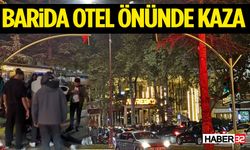 Barida Otel Önünde Kaza: 1 Yaralı