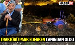 Traktörü Park Ederken Canından Oldu