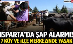 Isparta’da Şap Alarmı! 7 Köy Ve İlçe Merkezinde Yasak