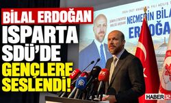 Bilal Erdoğan Isparta SDÜ'de Gençlerle Buluştu!