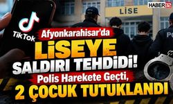 Liseye Yönelik Tehdit İddiası: 2 Çocuk Tutuklandı