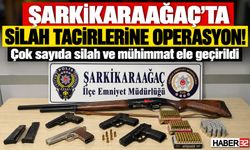 Şarkikaraağaç'ta Silah Tacirlerine Operasyon!
