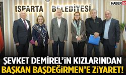 Şevket Demirel’in Kızlarından Başkan Başdeğirmen’e Ziyaret!