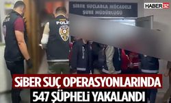 Siber Suç Operasyonlarında 547 Şüpheli Yakalandı