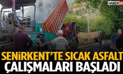 Senirkent’te Sıcak Asfalt Çalışmaları Başladı