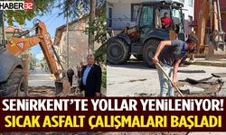 Senirkent’te Yollar Yenileniyor! Sıcak Asfalt Çalışmaları Başladı