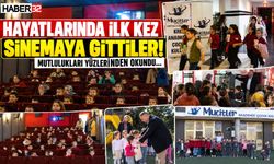Hayatlarında İlk Kez Sinemaya Gittiler!